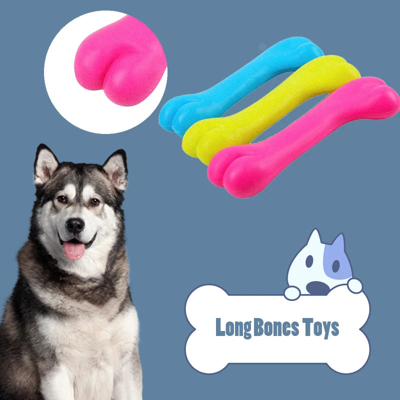 Dog Chew Toys Rubber Bone