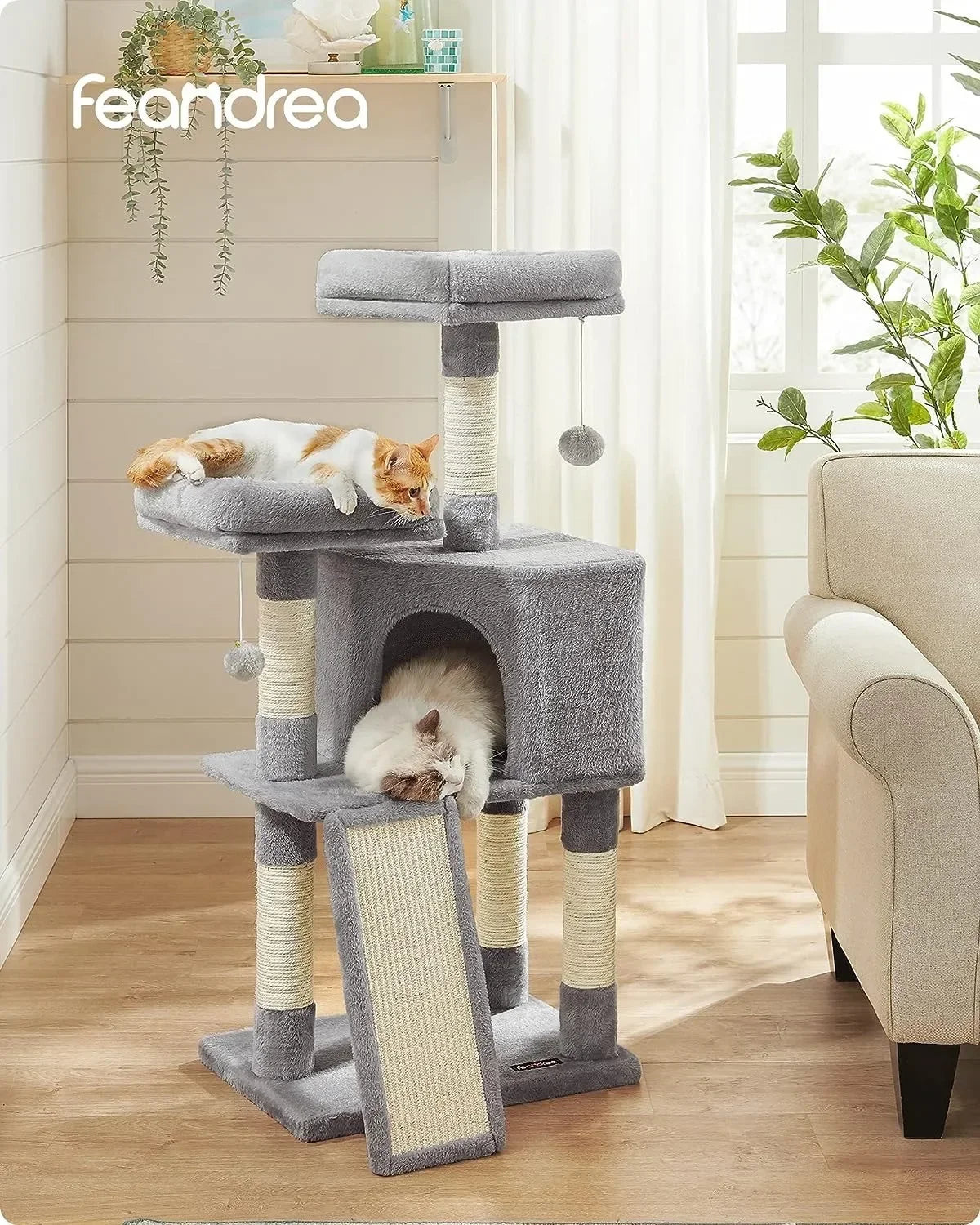 Cat Tree Ramp Cave